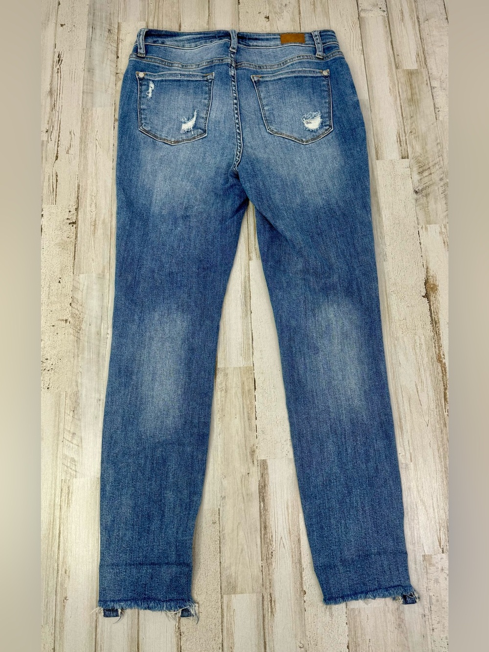 Judy Blue Jeans Womens 7/28 Blue High Rise Skinny Fit - Picture 9 of 11